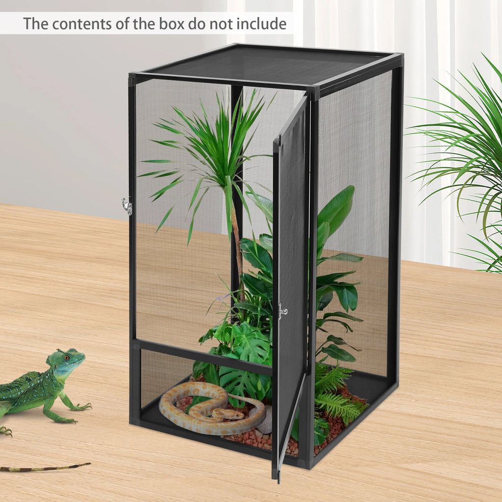 Freestanding Reptile Habitat Terrarium Enclosure