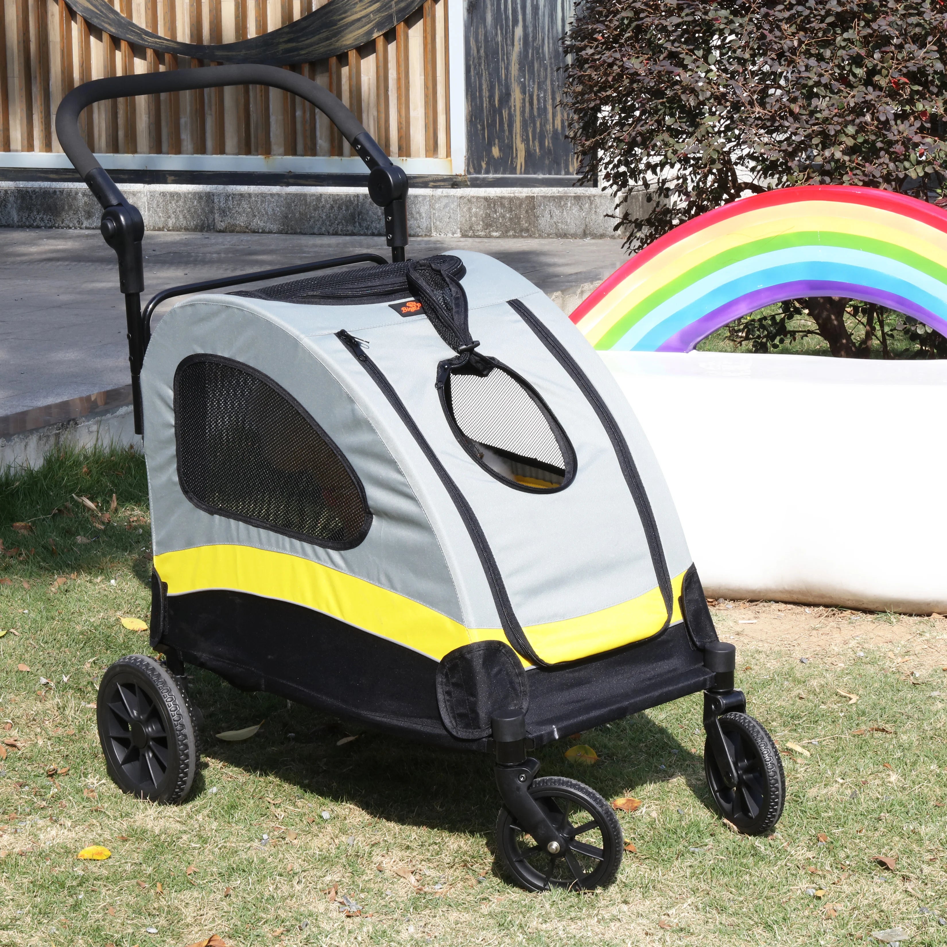 Durable Outdoor Small Dog & Cat Walking Stroller