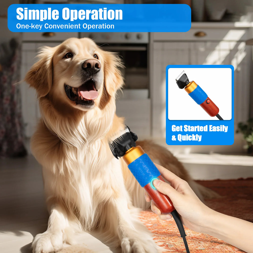 36W Professional Clipper Pet Hair Trimmer Kit