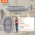 Adult Human Size Pet Bed with Washable Cover