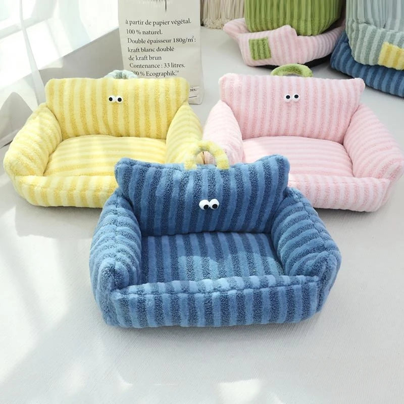 Soft Winter Warm Pet Dog Cat Bed Couch