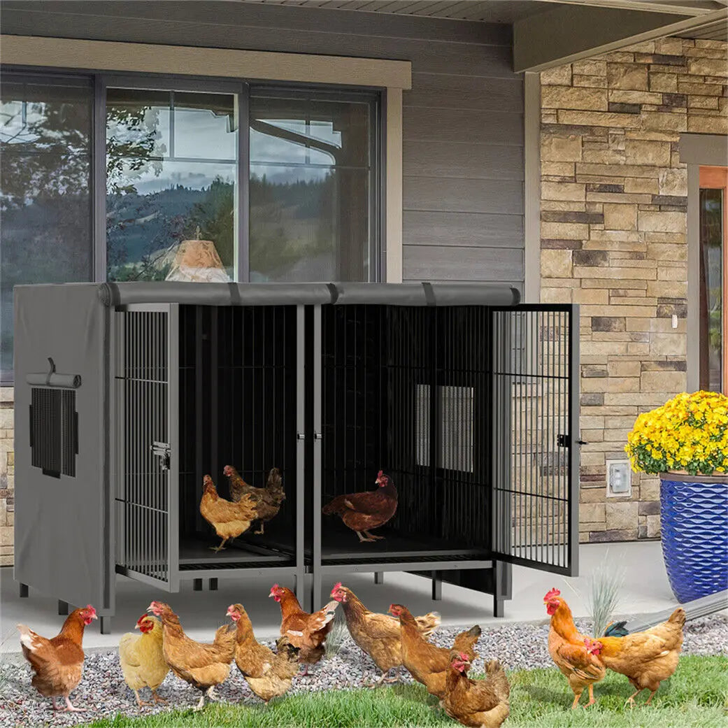 Jumbo Large Metal Pet Dog Playpen Kennel