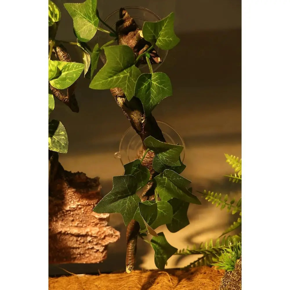Terrarium Climbing Decor for Reptiles and Amphibians with Suction Mount