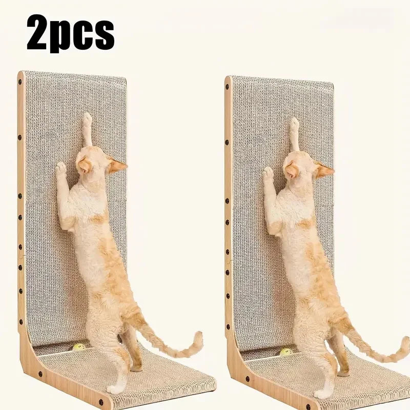 2pcs/6pcs L-Shape Cat Scratching Post