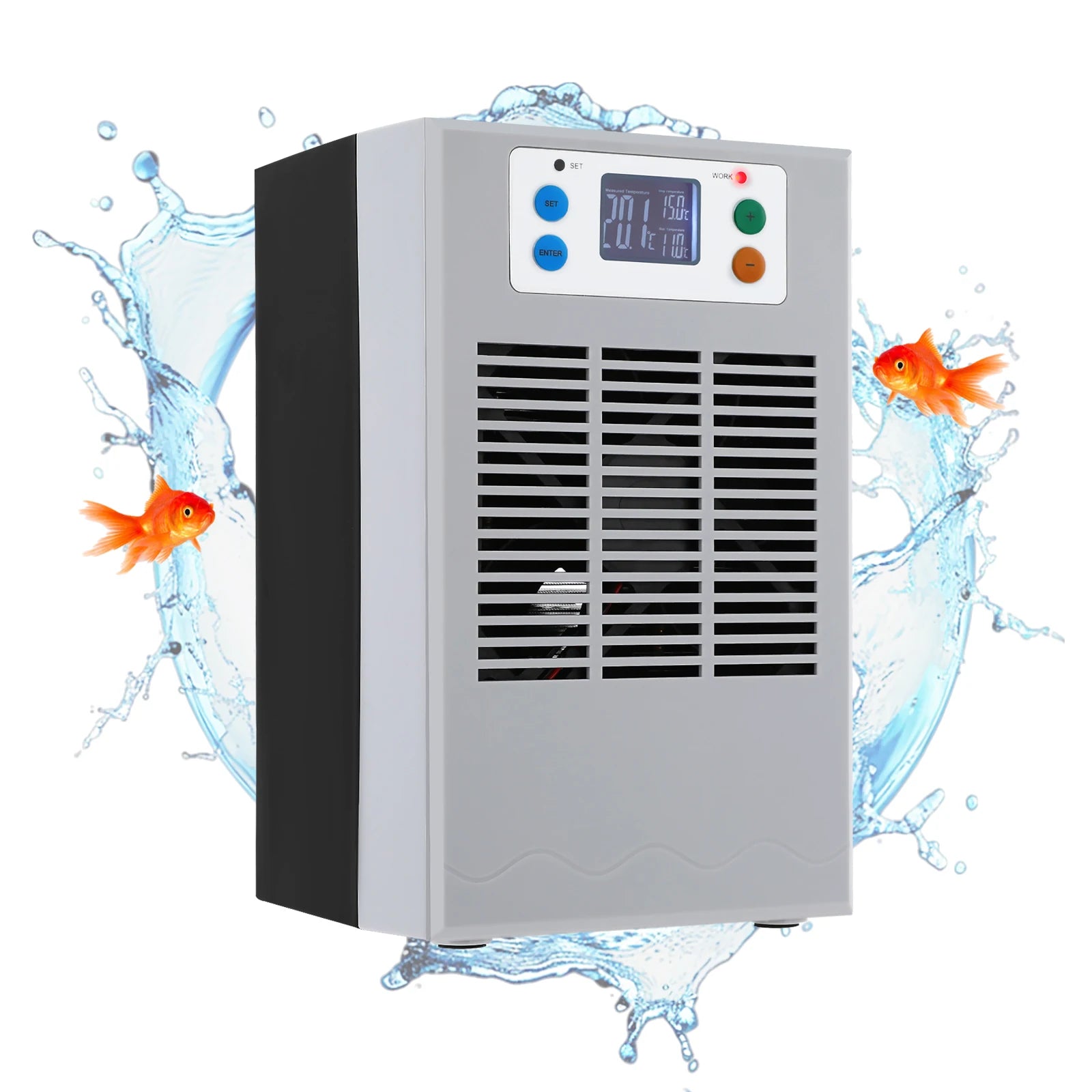 100W Fish Tank Cooling Heating Machine 10-40°C Control