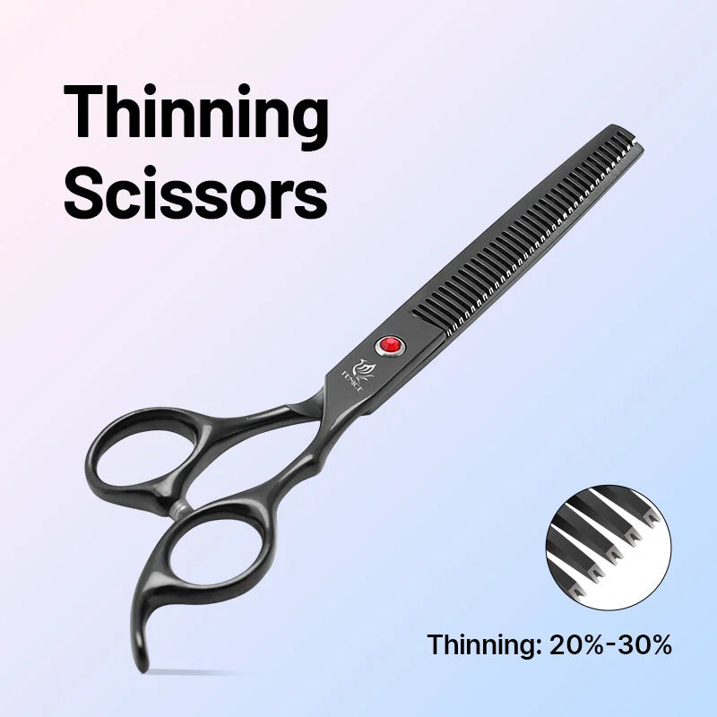 6.5/7.0 Inch Rainbow Pet Grooming Scissors