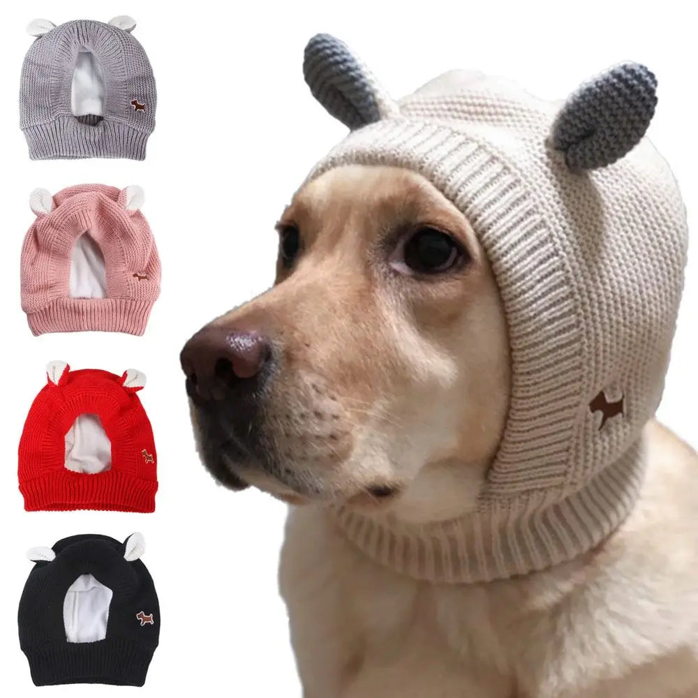 Quiet Dog Ear Muffs Noise Protection Hat