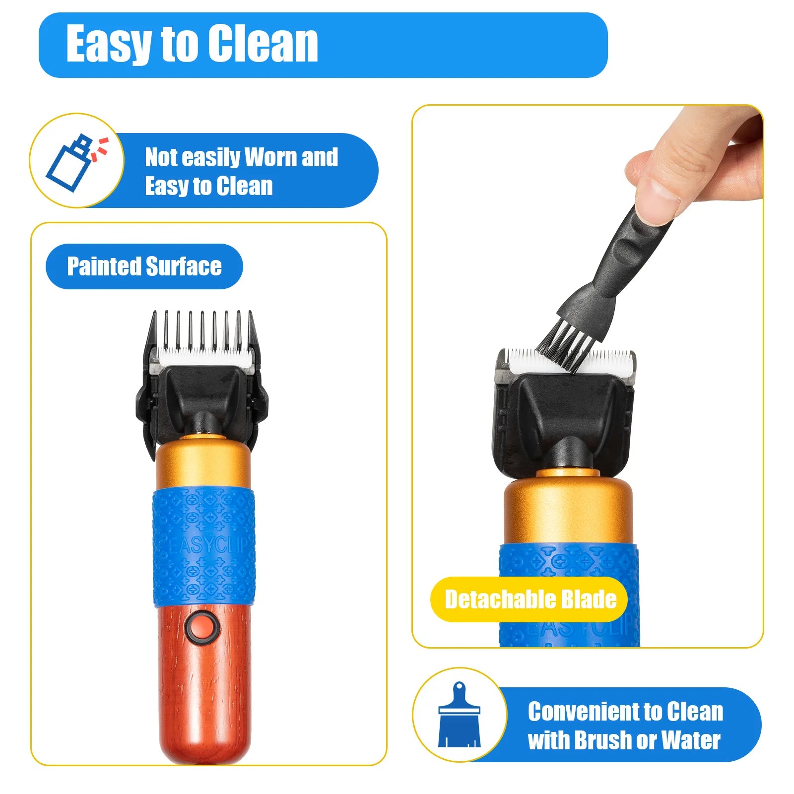 36W Professional Clipper Pet Hair Trimmer Kit