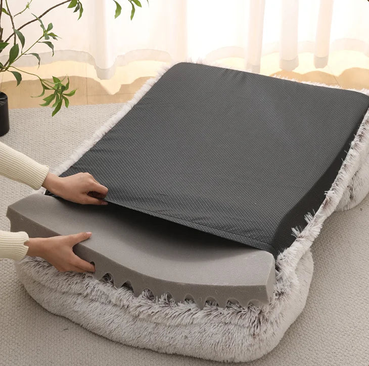 Thick Orthopedic Dog Cat Bed for Large Pets
