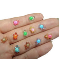 100Pcs Mini Resin Turtles Night Glow Figurines