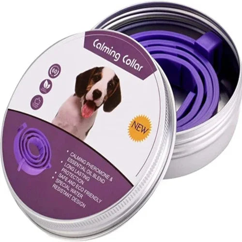 Dog Cat Adjustable Calming Pheromone Collar